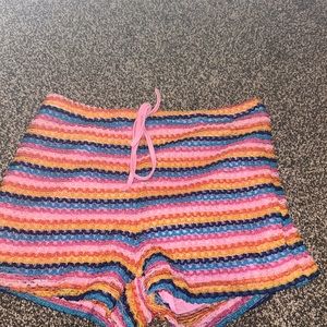 knit shorts